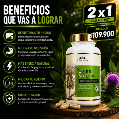 LiverMax – OFERTA 2X1  Soporte Avanzado para la Salud del Hígado, Digestión y Energía ✅