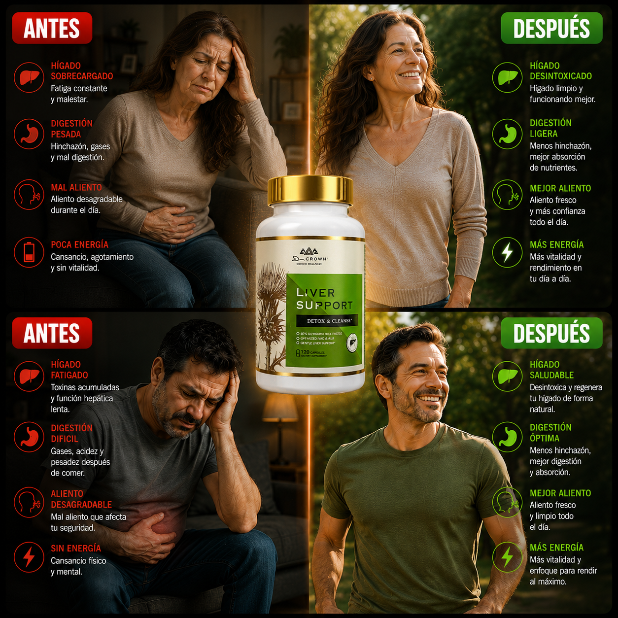 LiverMax – OFERTA 2X1  Soporte Avanzado para la Salud del Hígado, Digestión y Energía ✅